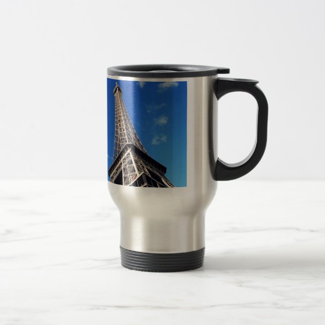Taza De Viaje Torre Eiffel París Europa Viajes (Derecha)