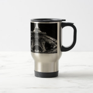 Taza De Viaje Torre Eiffel París Francia