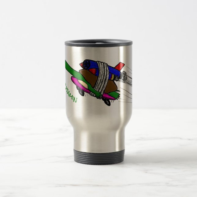 Taza De Viaje Tortuga voladora (Centro)
