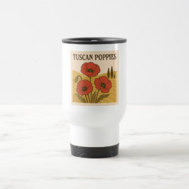 Taza De Viaje Toscana Poppies Mug