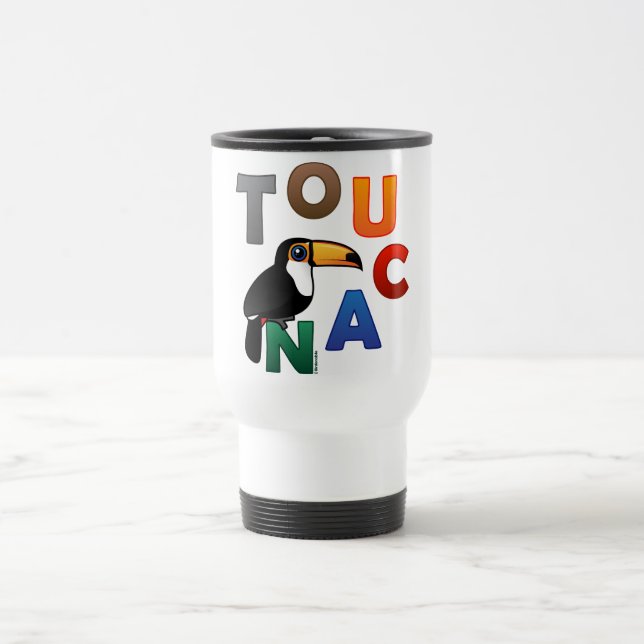 Taza De Viaje Toucan colorido (Centro)