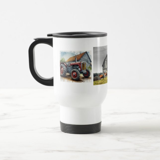 Taza De Viaje Tractor (Izquierda)
