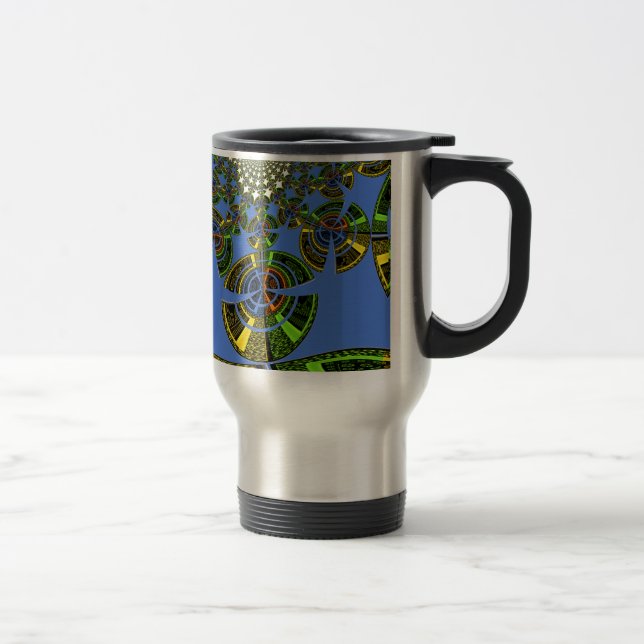 Taza De Viaje Tradición azul (Derecha)