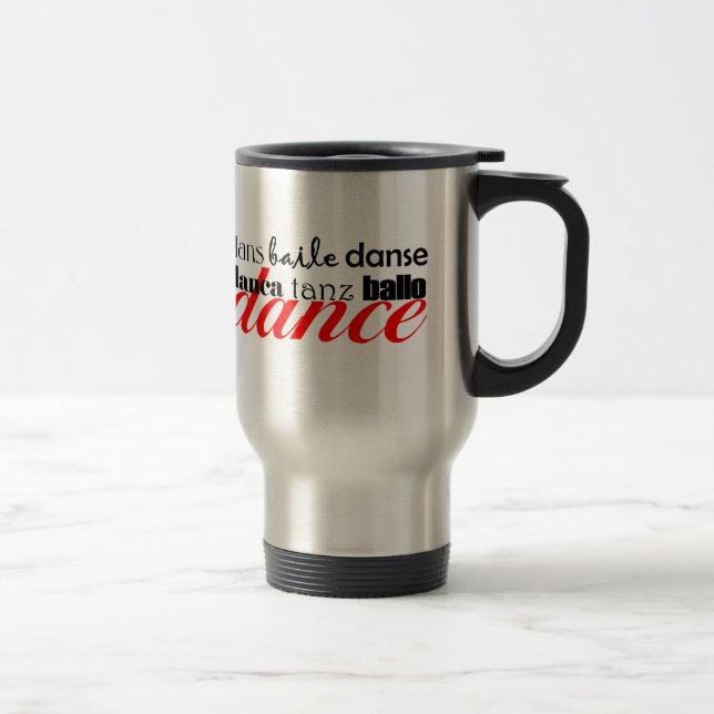 Taza De Viaje Traducción de la danza (Derecha)