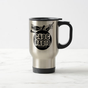 Taza De Viaje Trama de viaje aislada