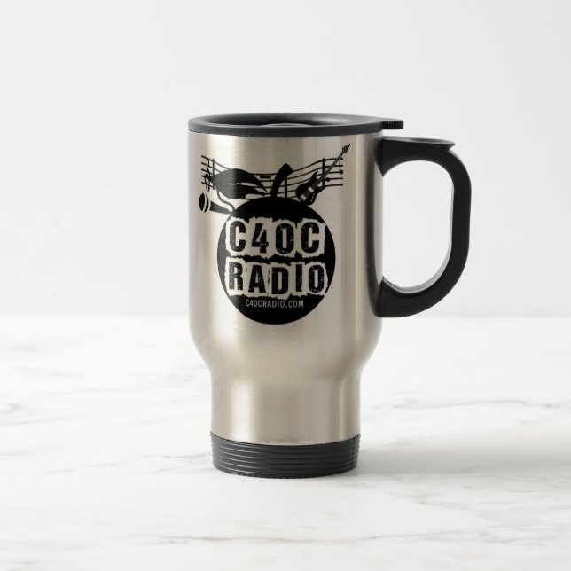 Taza De Viaje Trama de viaje aislada (Derecha)