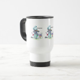 Taza De Viaje Trama de viajes del chef del Metalphant