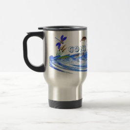 Taza De Viaje Tramo de viajes de pesca de destino