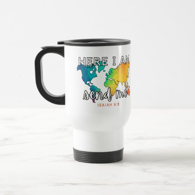 Taza De Viaje Trampa de viajes de las misiones portuarias (Izquierda)