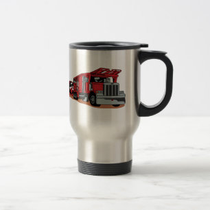 Taza De Viaje Transportista del coche