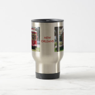 Taza De Viaje Tranvía de New Orleans