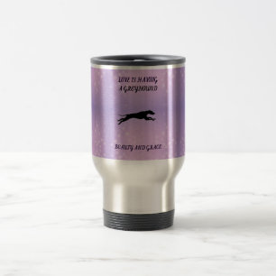 Taza De Viaje Traslado de GREYHOUND/trapo para ir al trabajo.