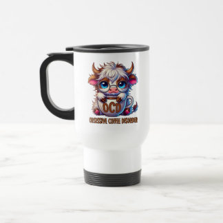 Taza De Viaje Trastorno Obsesivo del Café