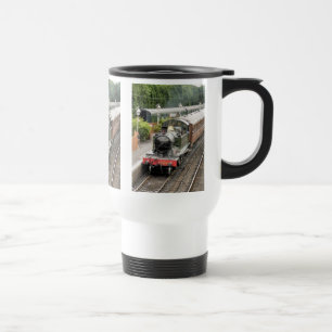TAZA DE VIAJE TRENES DE VAPOR