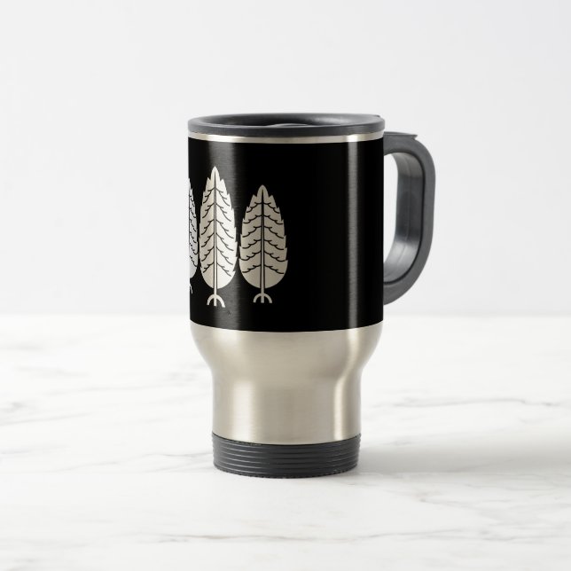 Taza De Viaje Tres cedros japoneses (Anverso derecho)