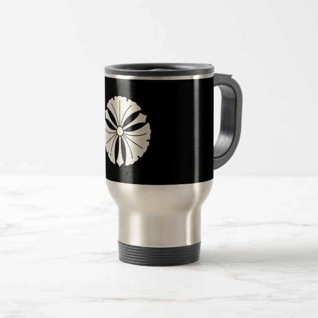 Taza De Viaje Tres hojas de ginkgo con espadas (Anverso derecho)