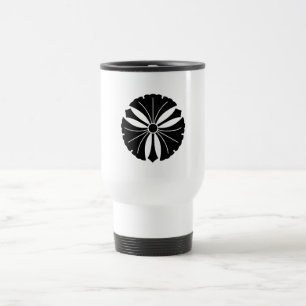 Taza De Viaje Tres hojas de ginkgo con espadas