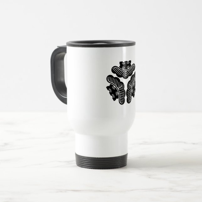 Taza De Viaje Tres pinos hacia adentro (Anverso izquierdo)