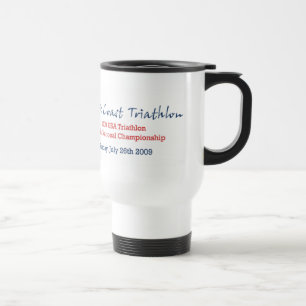 Taza De Viaje Triathlon de la Costa del Pacífico