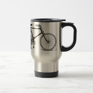 Taza De Viaje Triciclo antiguo del vintage