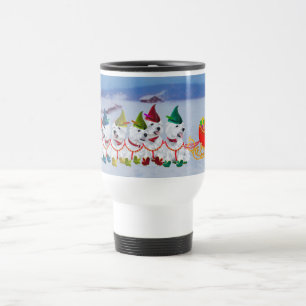Taza De Viaje Trineo de Navidad