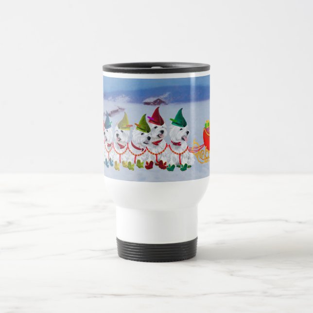 Taza De Viaje Trineo de Navidad (Centro)