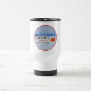 Taza De Viaje Trineo de Navidad