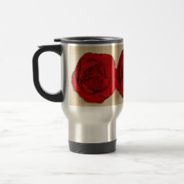 Taza De Viaje Trío el | del boda del rosa rojo personalizado