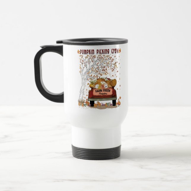 Taza De Viaje Tripulación de calabaza (Izquierda)