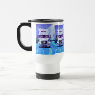 TAZA DE VIAJE TRUCKERS GRANDES TRUCK STOP VIAJE MUGS