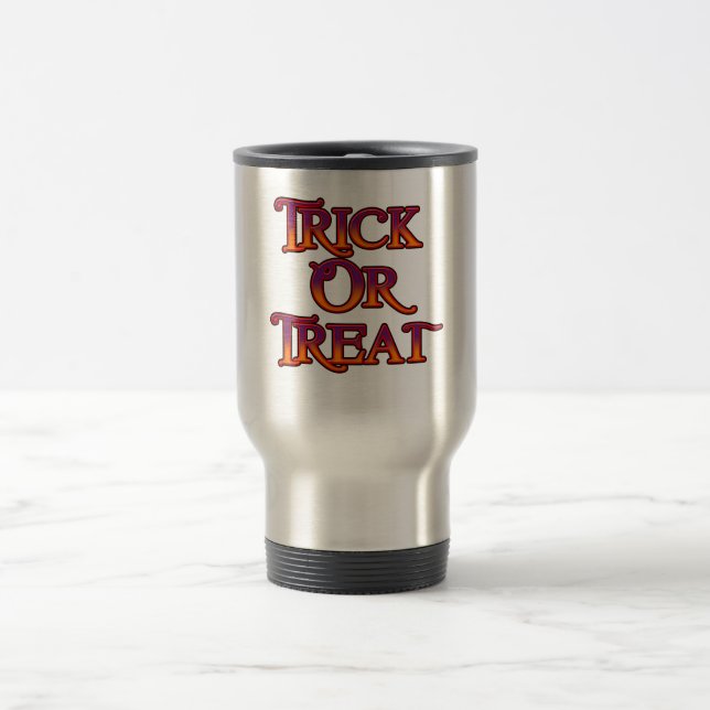 Taza De Viaje Truco o trato (Centro)