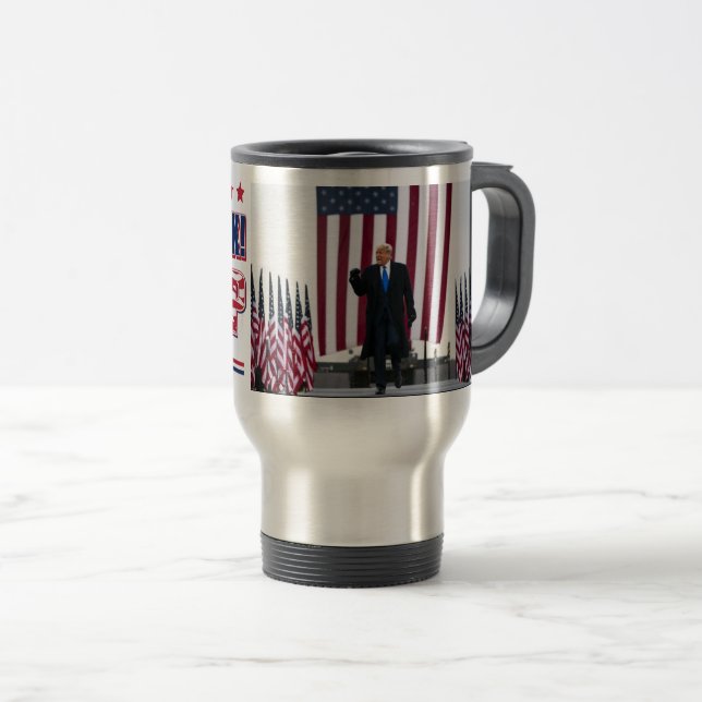 Taza De Viaje Trump 2024 regresará (Anverso derecho)