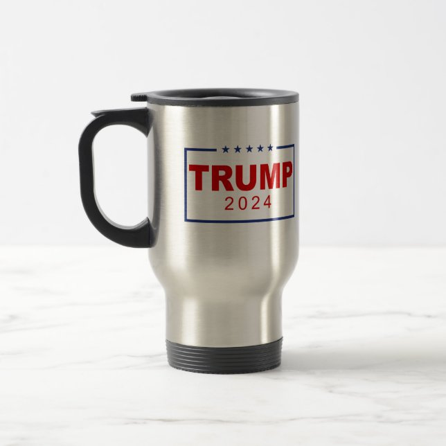 Taza De Viaje Trump Pence 2024 Estilo moderno (Izquierda)