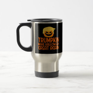 Taza De Viaje Trumpkin de Halloween vuelve a hacer grande a Hall