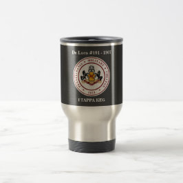 Taza De Viaje + TRVL MUG PERSONALIZADO - wht/blk - Camo Stainles