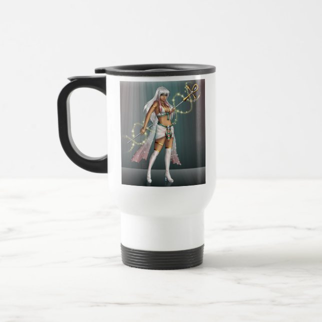 Taza De Viaje TSDS: Isis, Diosa de la Santa (Izquierda)