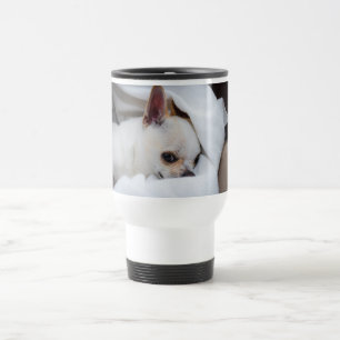 Taza De Viaje Tu mascota perro cachorro personalizado foto chihu