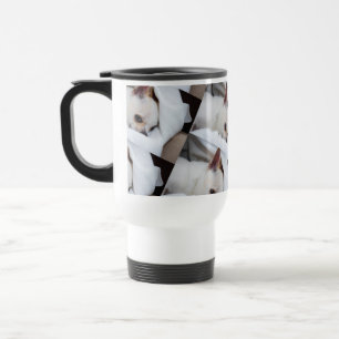 Taza De Viaje Tu mascota perro cachorro personalizado foto patró