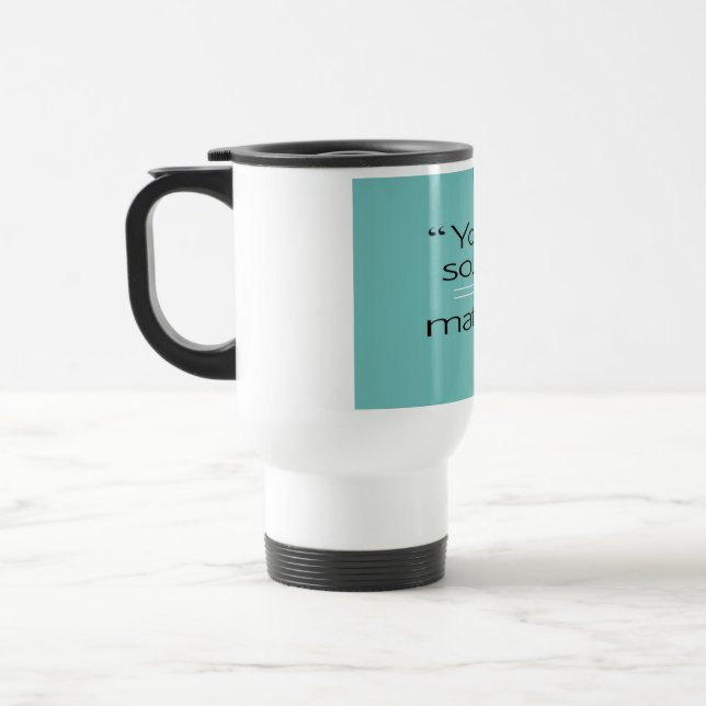 Taza De Viaje Tu Sonido Importa 2 (Izquierda)
