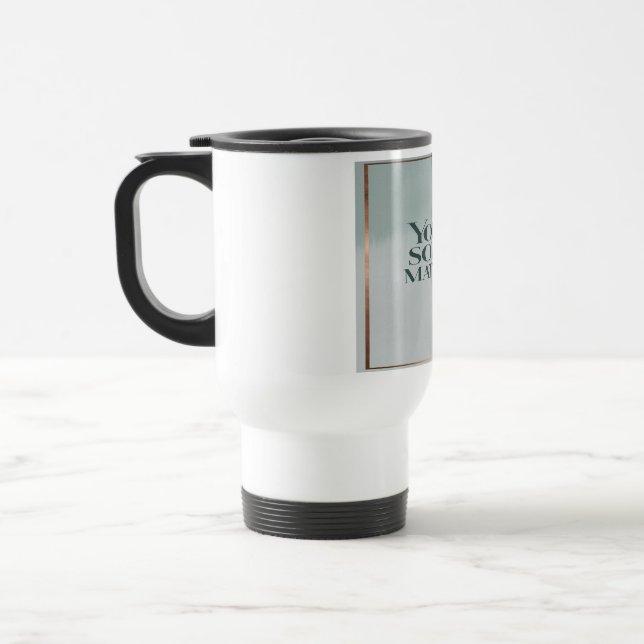 Taza De Viaje Tu sonido importa 3 (Izquierda)