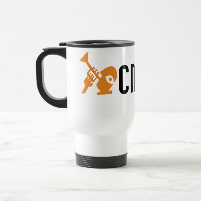 Taza De Viaje Tumblador térmico de jazz CNY (Izquierda)