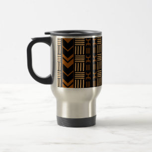 Taza De Viaje Tumbler africano de diseño tribal bogotano
