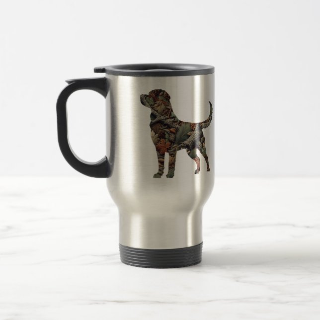 Taza De Viaje Tumbler de viaje de recuperador de Labrador (Izquierda)