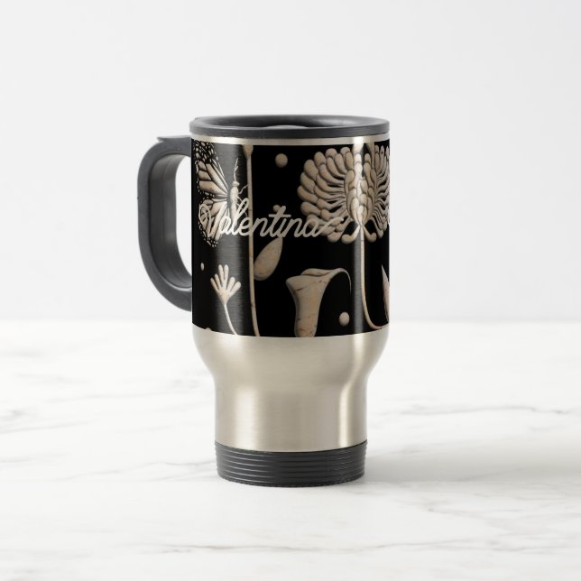 Taza De Viaje Tumbler grabado de acero inoxidable,Regalo persona (Anverso izquierdo)