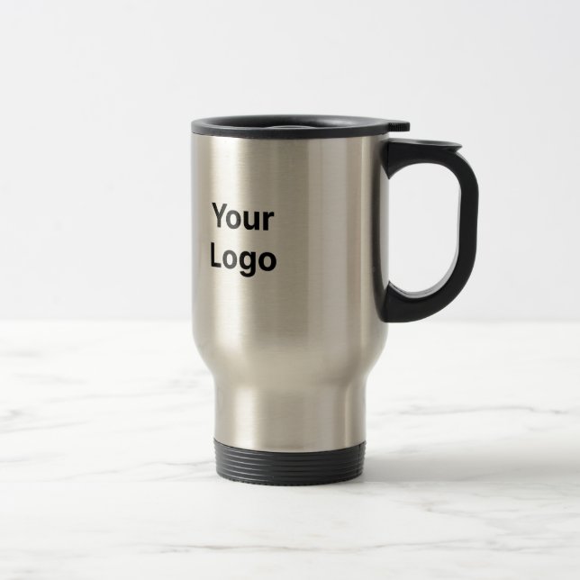 Taza De Viaje Tumbler personalizado con impresiones en negrita (Derecha)