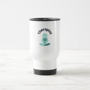 Taza De Viaje Tumbler Terapista de Yoga Pose