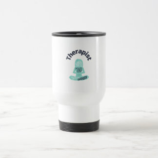 Taza De Viaje Tumbler Terapista de Yoga Pose