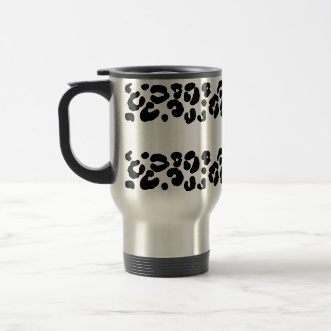 Taza De Viaje tumblers de leopardo con maniquí (Izquierda)