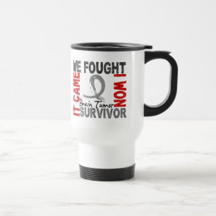 Taza De Viaje Tumor cerebral del superviviente 5