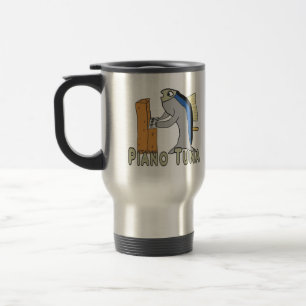 Taza De Viaje Túner de piano (atún de piano)